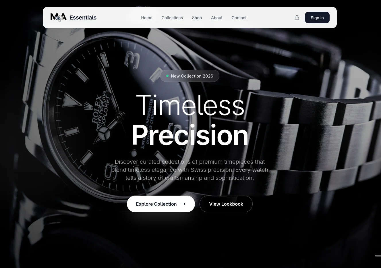Taking a Physical Watch Store Online for the First Time Overview